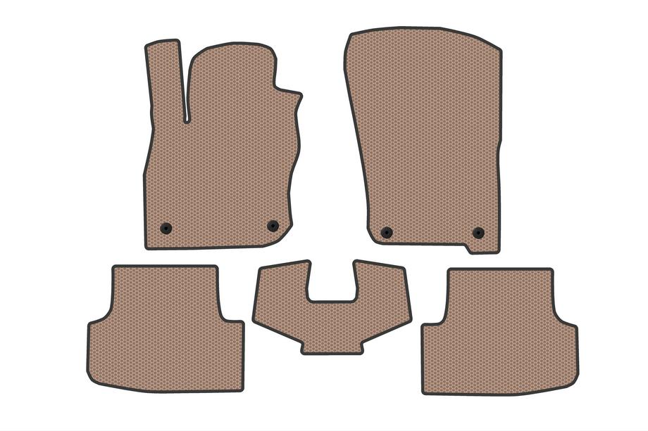 Audi A3 2020– Gummimåtter Carsuit (Sedan, beige) Image