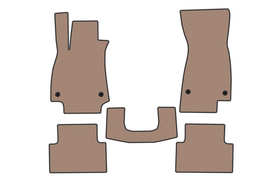 Audi A5 2024– Gummimåtter Carsuit V2 (Sedan, beige) Image