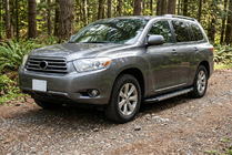 Toyota Highlander 2008–2013 Duru sidetrin (2 stk., aluminium) foto 1