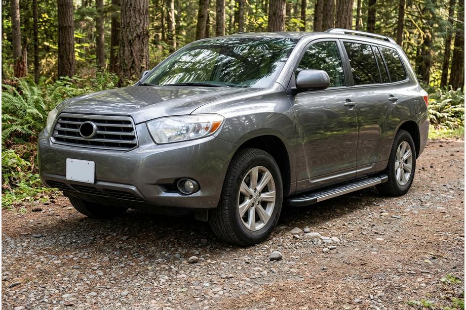 Toyota Highlander 2008–2013 Duru sidetrin (2 stk., aluminium) Image