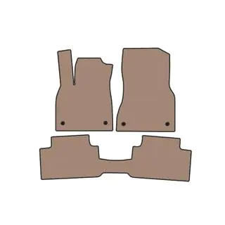 Gummimåtter Carsuit (Beige)