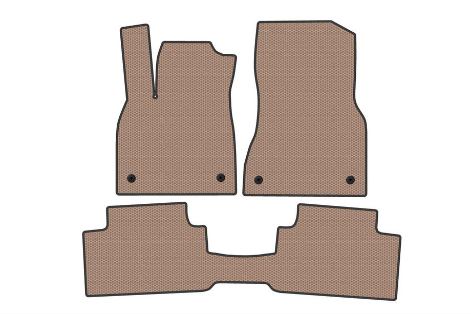 Audi Q6 2022– Gummimåtter Carsuit (Beige) Image