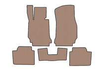 BMW 4-serie F32/F33/F36 2012–2020 Gummimåtter Carsuit (til F36, beige) foto 1