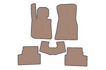 BMW 4-serie G22/23/26 2020– Carsuit gummimåtter til kabinen (til i4 G26, beige) foto 9