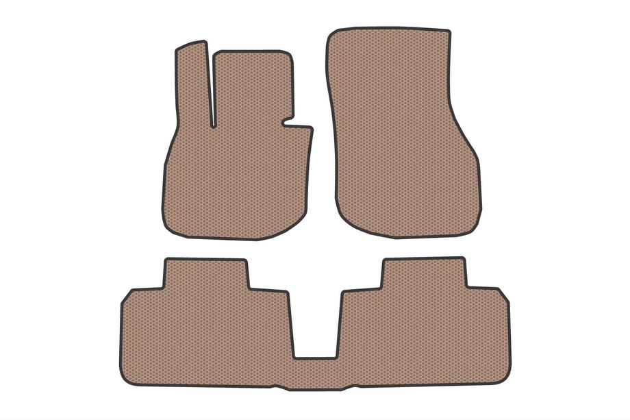 BMW X1/iX1 (U11) 2022– Gummimåtter Carsuit (til IX1, beige) Foto 1
