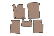 Citroen C4 X/e-C4 X 2022– Gummimåtter Carsuit (Електро, beige) foto 1