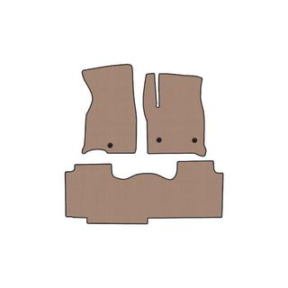 Carsuit gummimåtter til kabinen (2 rækker, beige) foto 1
