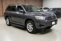 Toyota Highlander 2008–2013 Sidetrin Bosphorus Black (2 stk., aluminium) foto 1