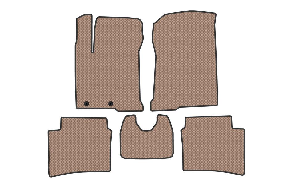 Hyundai Bayon 2021– Gummimåtter Carsuit (Beige) Image