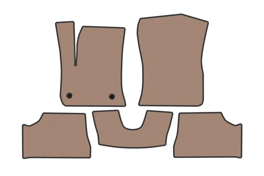 Jeep Avenger 2023– Gummimåtter Carsuit (Beige) Image