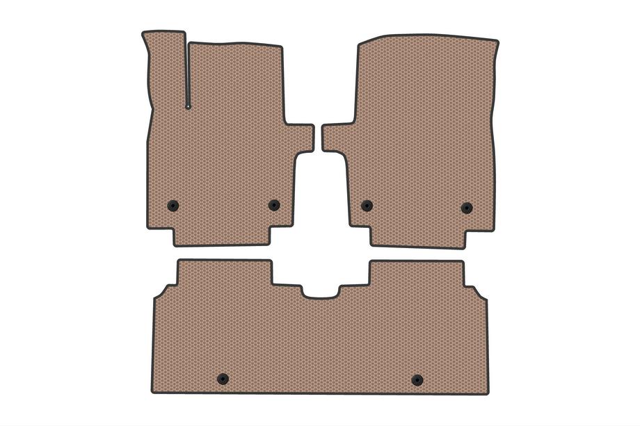 Kia EV6 2021– Gummimåtter Carsuit (Beige) Image