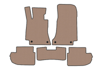 Mercedes E-klasse Coupé C238 2016–2024 Gummimåtter Carsuit (2021-2024, beige) foto 1