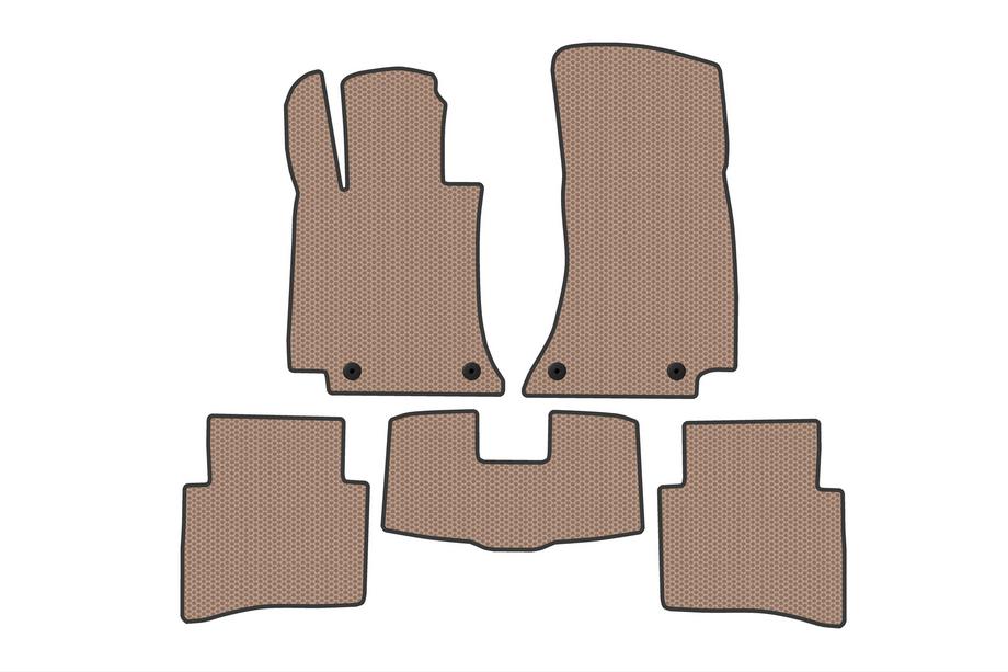 Mercedes E-class W214 2023– Gummimåtter Carsuit (SD, Beige) Image