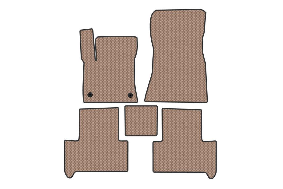 Mercedes EQB 2021– Gummimåtter Carsuit (Beige) Image