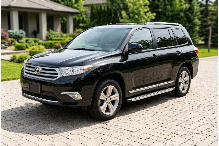 Toyota Highlander 2008–2013 Sidetrin Fullmond (2 stk., aluminium) Image