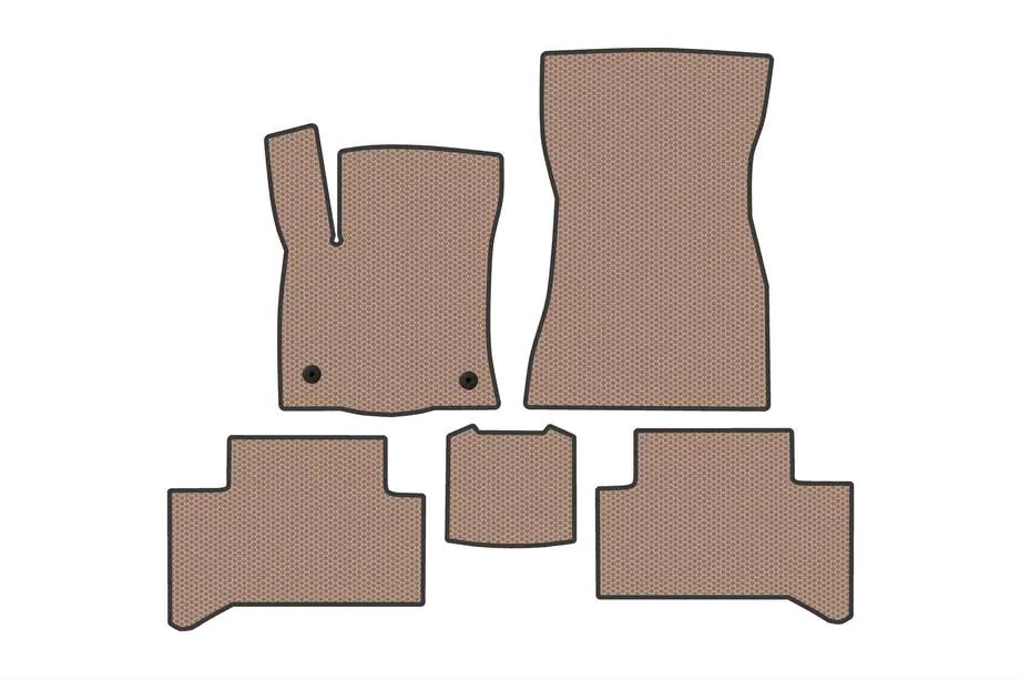 Mercedes EQA 2021– Gummimåtter Carsuit (Beige) Image