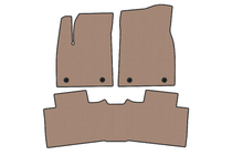 MG HS 2024– Gummimåtter Carsuit (Hybrid, Beige) foto 1