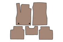 Nissan Micra K14 2016– Gummimåtter Carsuit (Beige) foto 1