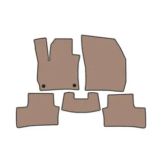 Gummimåtter Carsuit (Електро, beige) foto 1