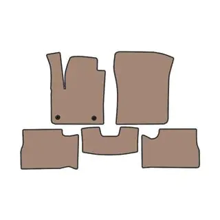 Gummimåtter Carsuit (Електро, Beige) foto 1