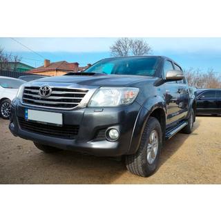 Sunrise sidetrin (2 stk., aluminium) Toyota Hilux 2006–2015 foto 1