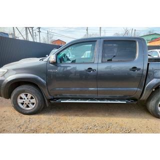Sunrise sidetrin (2 stk., aluminium) Toyota Hilux 2006–2015 foto 4