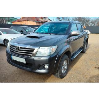 Sunrise sidetrin (2 stk., aluminium) Toyota Hilux 2006–2015 foto 3