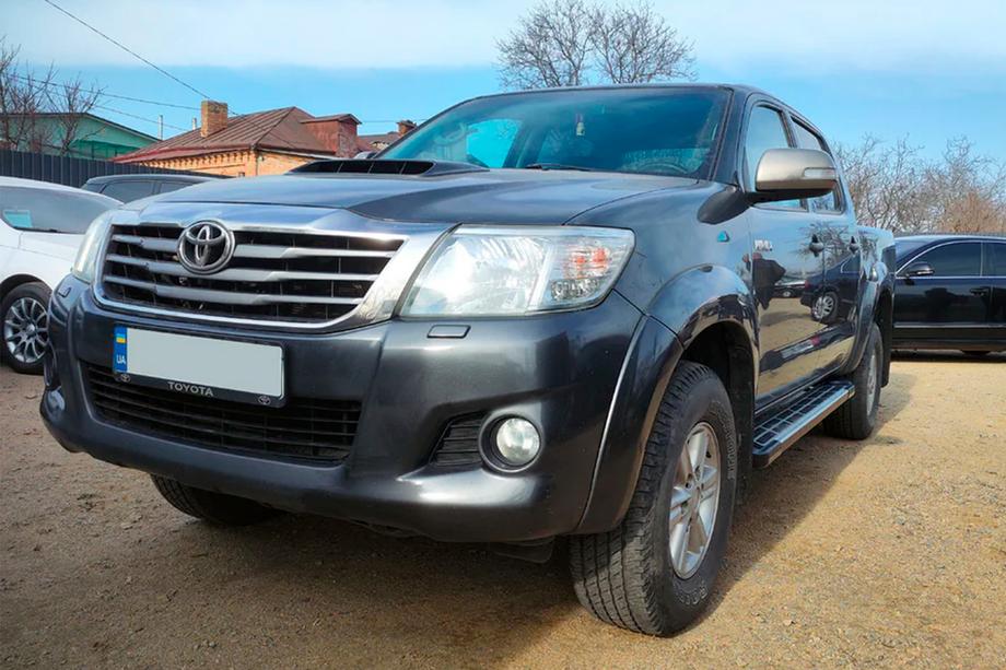Toyota Hilux 2006–2015 Sunrise sidetrin (2 stk., aluminium) Image
