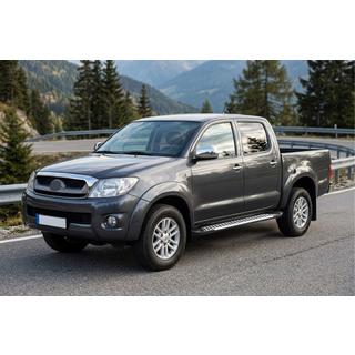 Sidetrin Line (2 stk., aluminium) Toyota Hilux 2006–2015 foto 1
