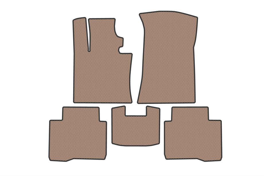 SsangYong Torres 2022– Carsuit gummimåtter (benzin, beige) Image