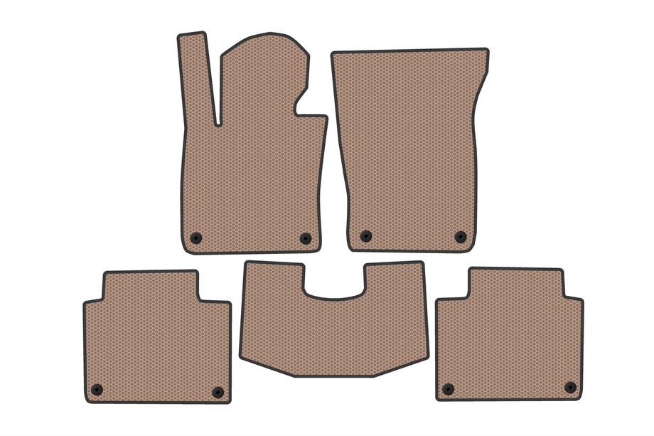Volvo S90/V90 2016– Gummimåtter Carsuit (SW, beige) Image