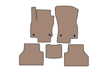 Volkswagen Caddy 2020– Gummimåtter Carsuit (Beige) foto 1