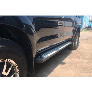 Sidetrin Allmond Grey (2 stk., aluminium) Toyota Hilux 2006–2015 foto 2