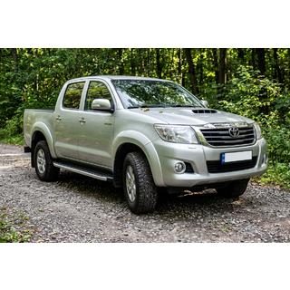 Sidetrin Fullmond (2 stk., aluminium) Toyota Hilux 2006–2015 foto 1