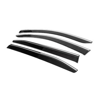 Vindafvisere med kromliste (4 stk., Sunplex Chrome) Citroen C5 Aircross 2017–2025 foto 2