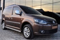 Volkswagen Caddy 2020– Siderør BB001 (2 stk., rustfrit stål) Ø60, Maxi foto 1