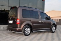 Volkswagen Caddy 2020– Siderør BB001 (2 stk., rustfrit stål) Ø60, Maxi foto 6