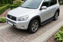 Toyota Rav 4 2006–2013 Sidetrin Bosphorus Black (2 stk., aluminium) foto 1