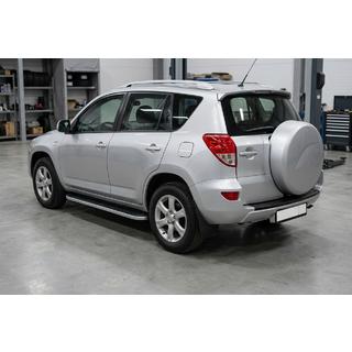 Sidetrin Tayga Grey (2 stk., aluminium) Toyota Rav 4 2006–2013 foto 1