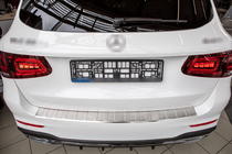Mercedes GLC X253 2015–2022 Bagkofangerbeskytter Carmos (2019-2022, rustfrit stål) foto 1