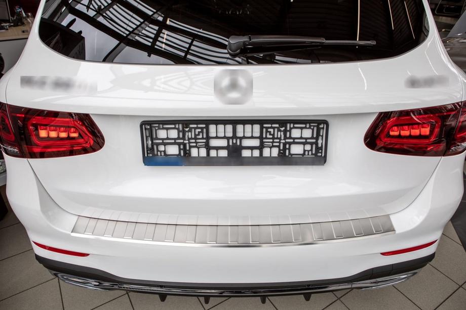 Mercedes GLC X253 2015–2022 Bagkofangerbeskytter Carmos (2019-2022, rustfrit stål) Image