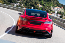 Tesla Model S 2012– LRT-Design Carbon bodykit-sæt foto 4