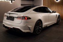 Tesla Model S 2012– LRT-Design Carbon bodykit-sæt foto 8