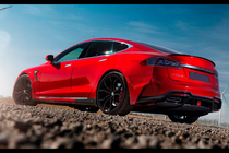 Tesla Model S 2012– LRT-Design Carbon bodykit-sæt foto 3