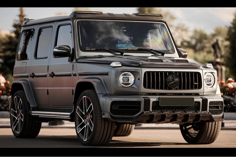 Mercedes G-Class W463 2018–2024 LRT Carbon karrosserikit (til G63 AMG) Foto 1