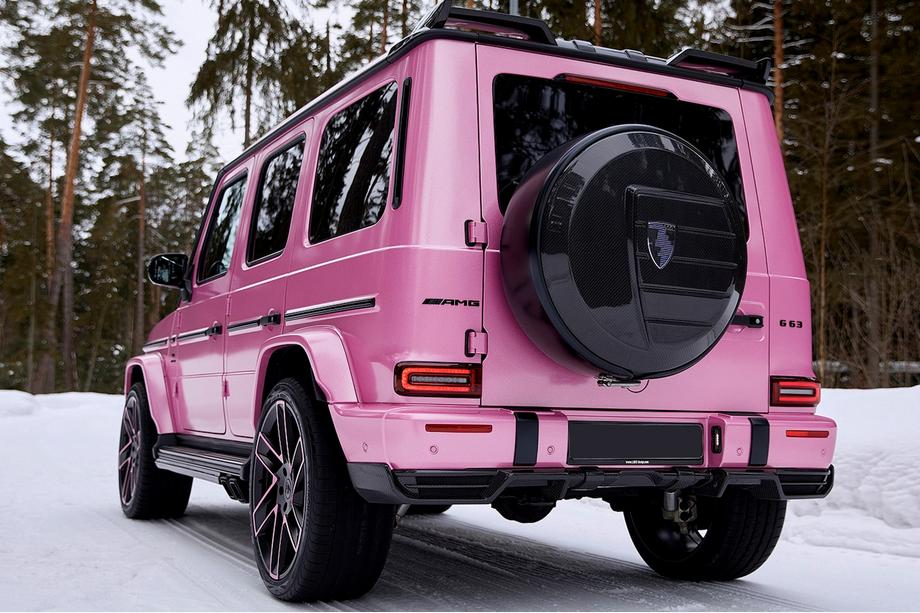 Mercedes G-Class W463 2018–2024 LRT Carbon karrosserikit (til G63 AMG) Foto 6