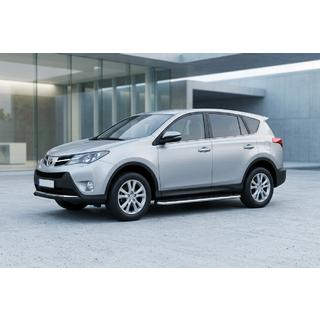 Maydos V1 sidetrin (2 stk., aluminium ↗ rustfrit stål) Toyota Rav 4 2013–2018 foto 1
