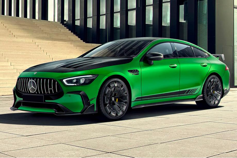 Mercedes AMG GT 4 X290 2018– LRT Carbon bodykit-sæt (til GT63 2024+) Foto 1