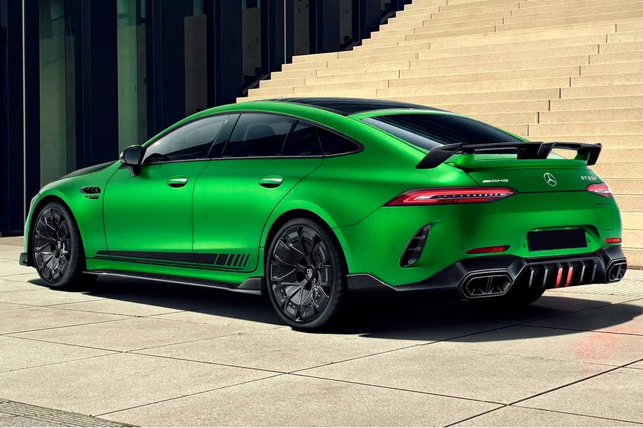 Mercedes AMG GT 4 X290 2018– LRT Carbon bodykit-sæt (til GT63 2024+) Foto 2