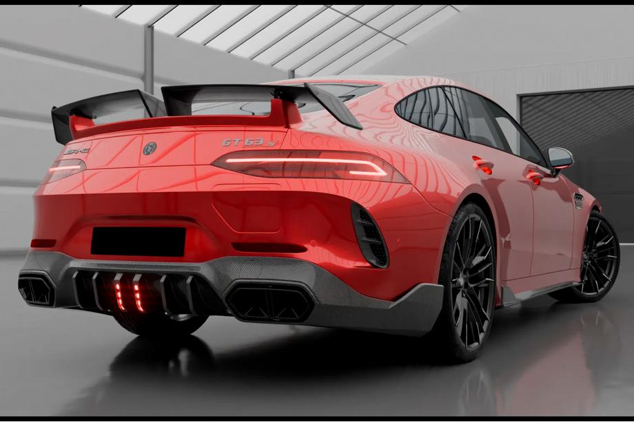 Mercedes AMG GT 4 X290 2018– LRT Carbon bodykit (til GT63 2018-2022) Foto 7